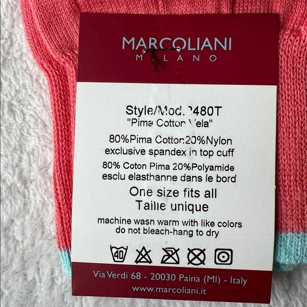 Marcoliani Milano Pima Cotton Ribbed Socks - Picture 5 of 8